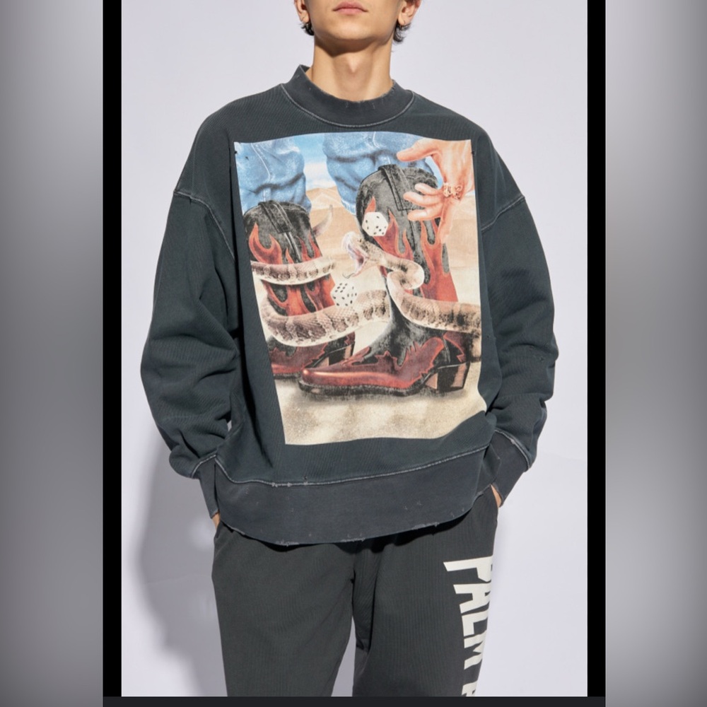 Palm Angels Dice Game Crewneck
